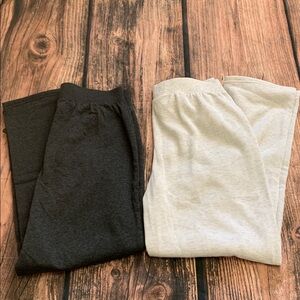 Women’s L Bobbie Brooks Sweat pant bundle 2 pairs! Like new comfy cozy